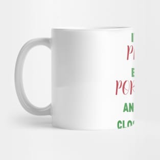 I'm not perfect but I'm Portuguese Mug